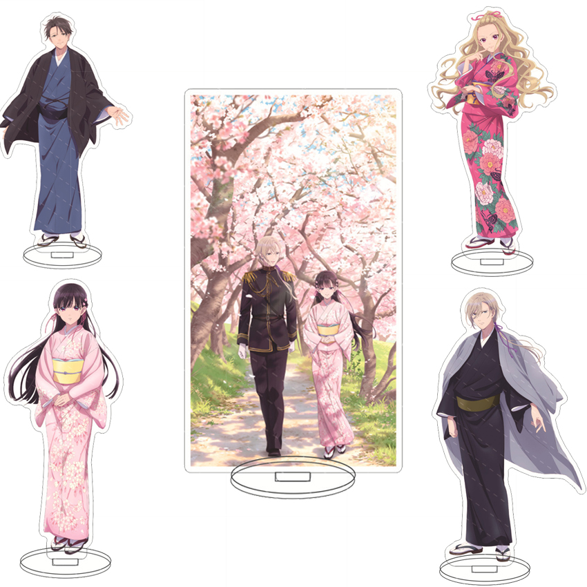 Anime Merchandise Collection - 16CM アニメアクリルスタンド マイハッピーマリージュ ‌ サイモリ・ミヨ・クド・キヨカ・サイモリ・カヤ・タツイシ・コジ コスプレフィギュア装飾品ギフト