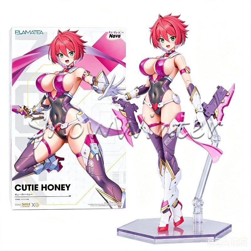 Good Smile Company Figma - 【在庫あり】オリジナルGSC PLAMATEA キューティーハニー ノヴァ 170mm 組立式モデルキット