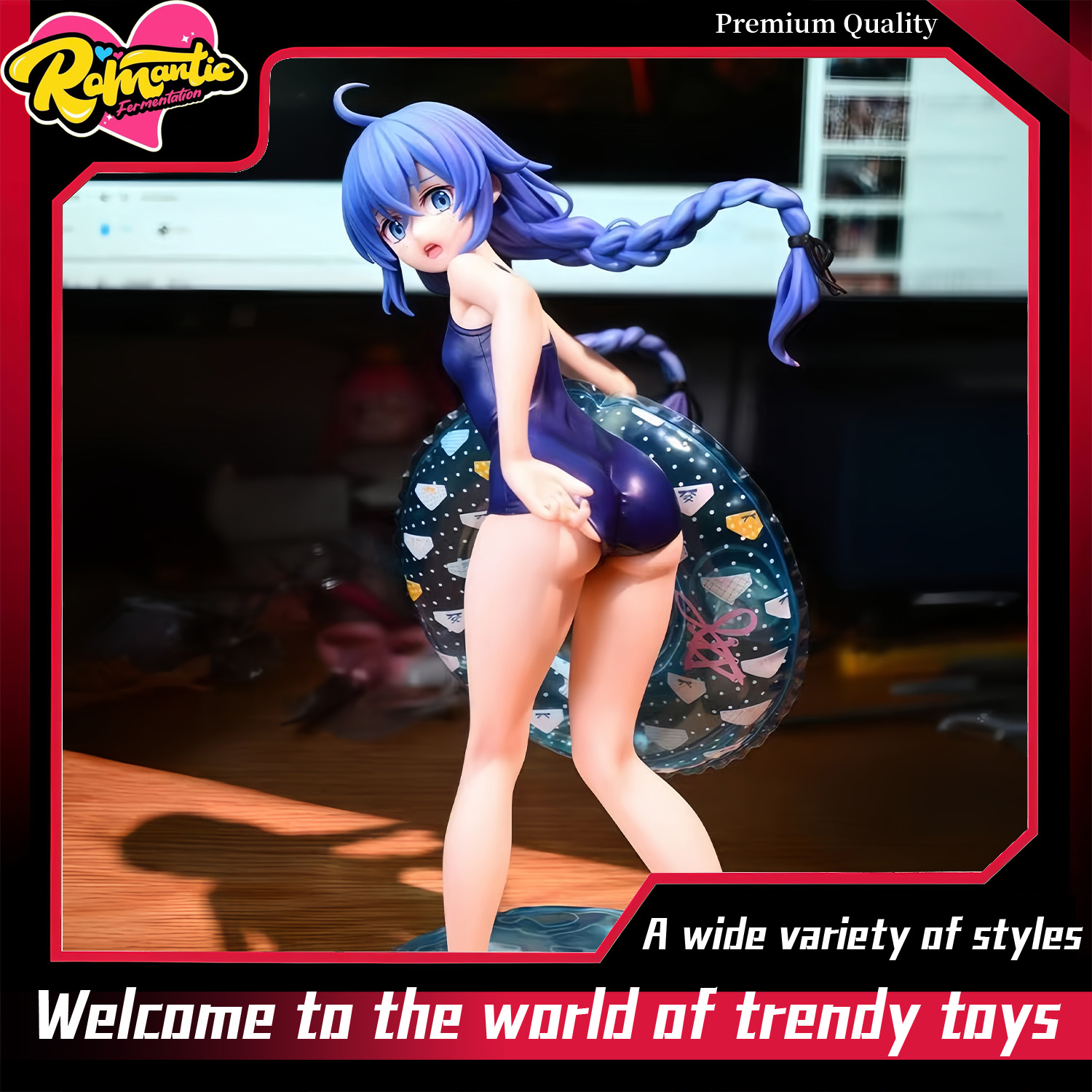 Popular Anime Merchandise - スイムリング - 羅騎士アニメGKモデルフィギュア、流行のおもちゃ、置物、グッズ、テーブルデコレーション、誕生日プレゼント、人気商品