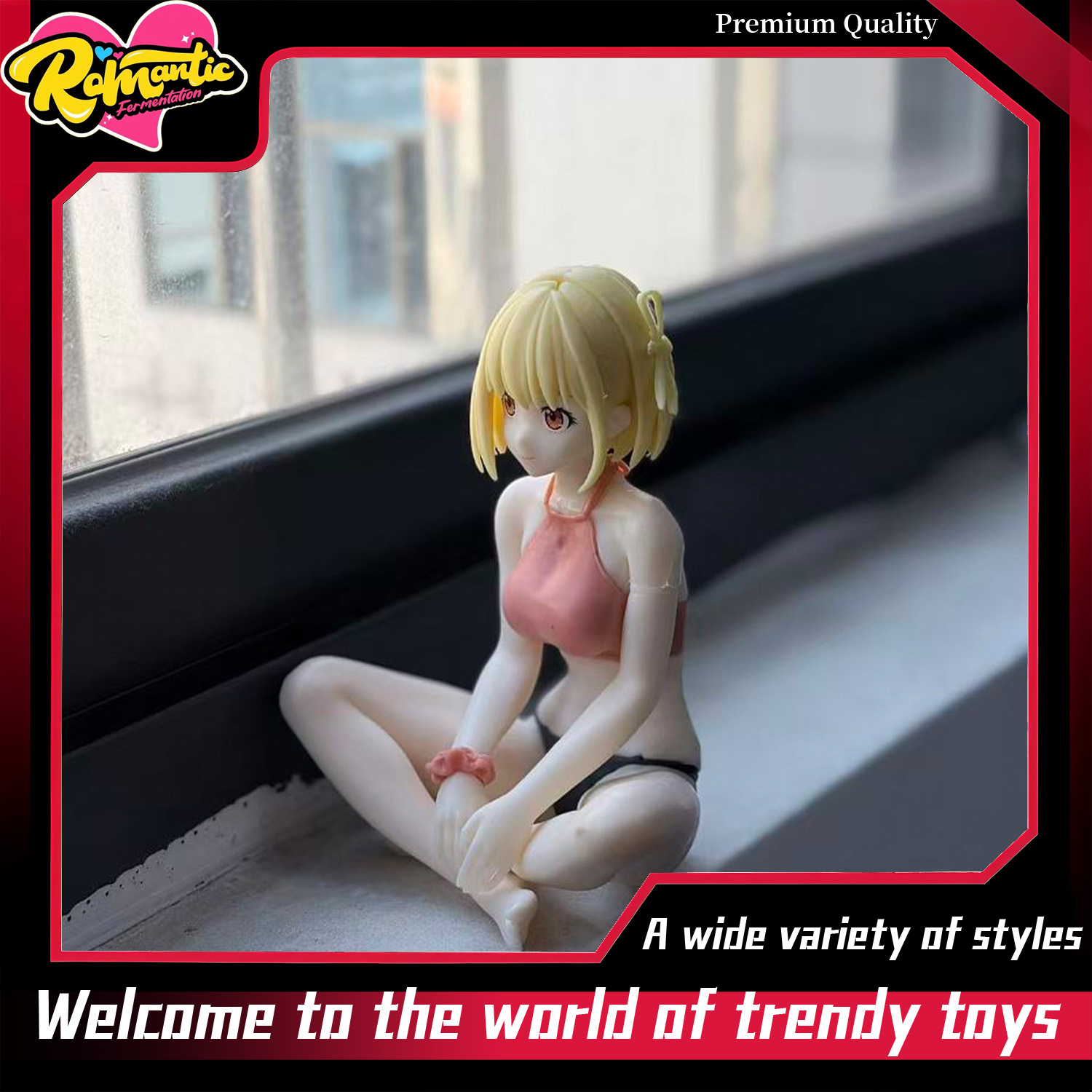 Popular Anime Merchandise - 水着を着た錦木千里アニメGKモデルフィギュア、流行のおもちゃの置物、グッズ、テーブルデコレーション、誕生日プレゼント、人気商品