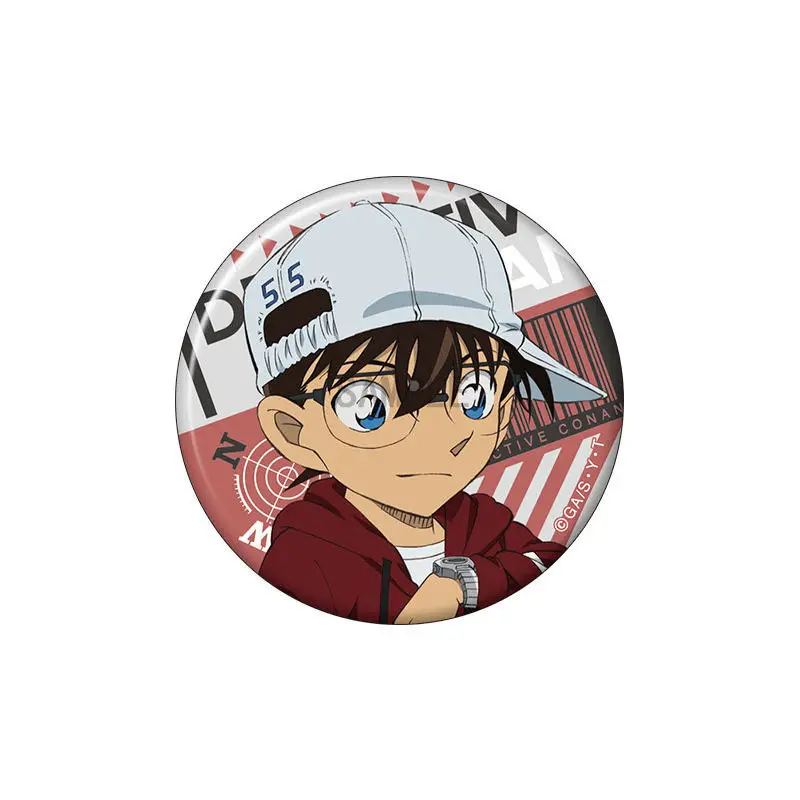 日本版「名探偵コナン」グッズ：缶バッジ、アニメ、ラン・モウリ - Anime Merchandise In Japanese のレビューと価格