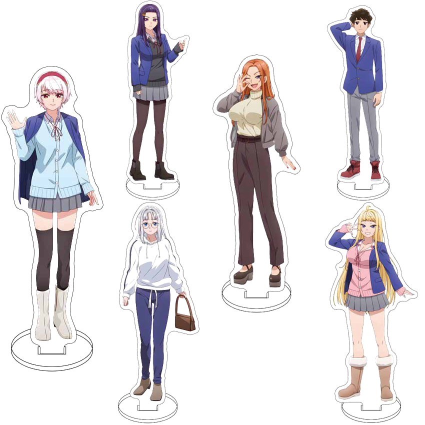 16cmのアクリル製フィギュアスタンド。アニメ「北海道ガール - Anime Merchandise Collection のレビューと価格